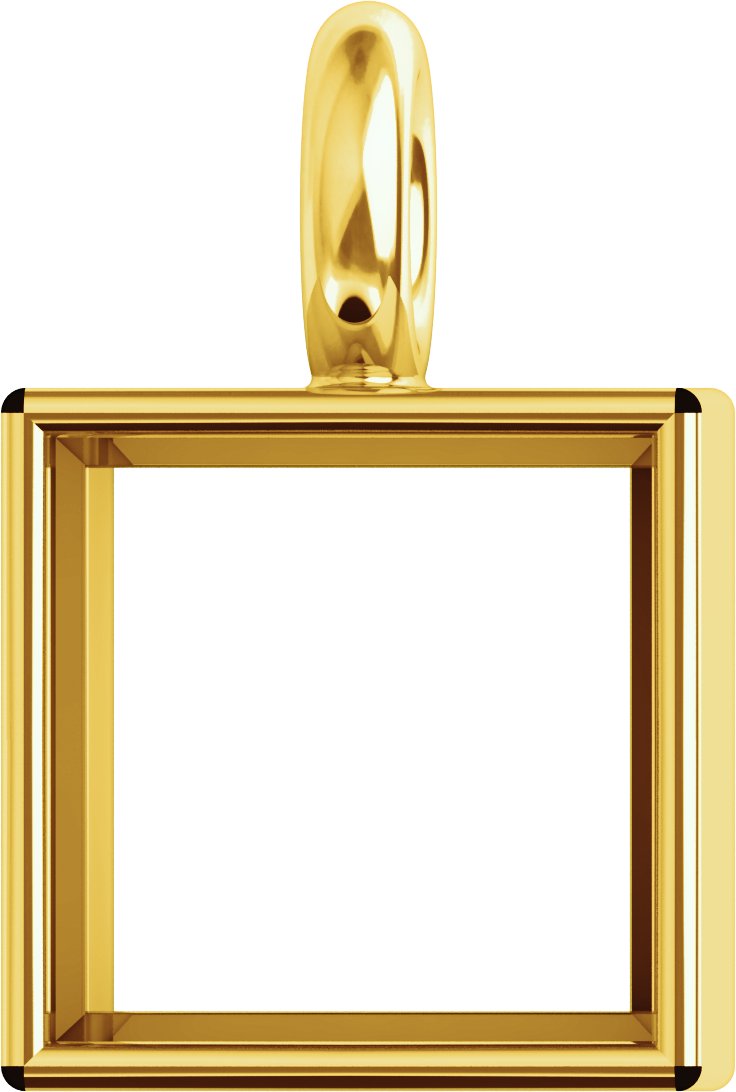 Bezel-Set Dangle
