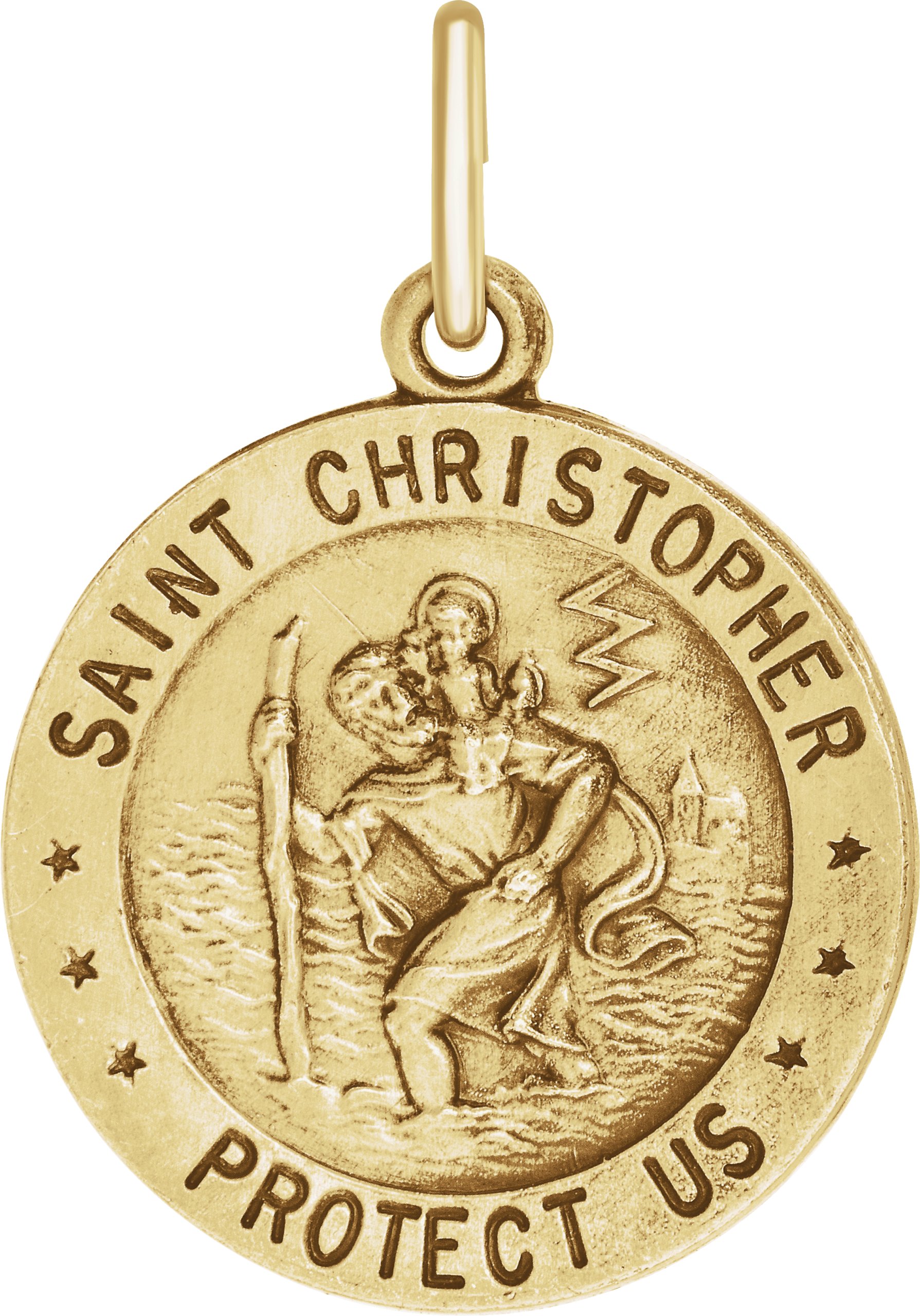 Reversible U.S. Army St. Christopher Medal 18mm Ref 169984