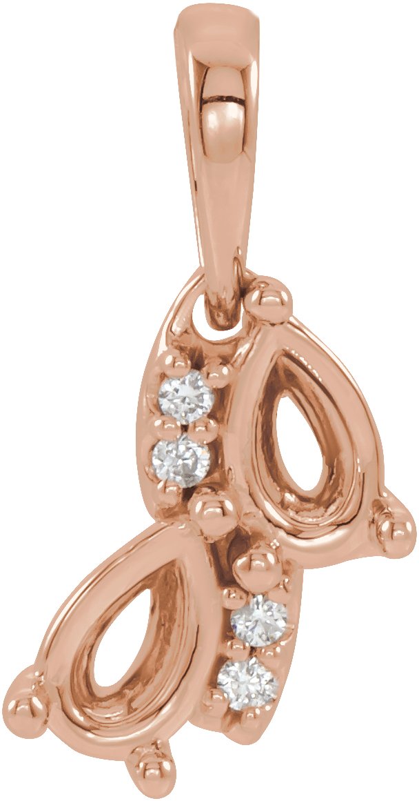 Accented Family Necklace or Pendant