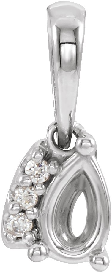 Accented Family Necklace or Pendant