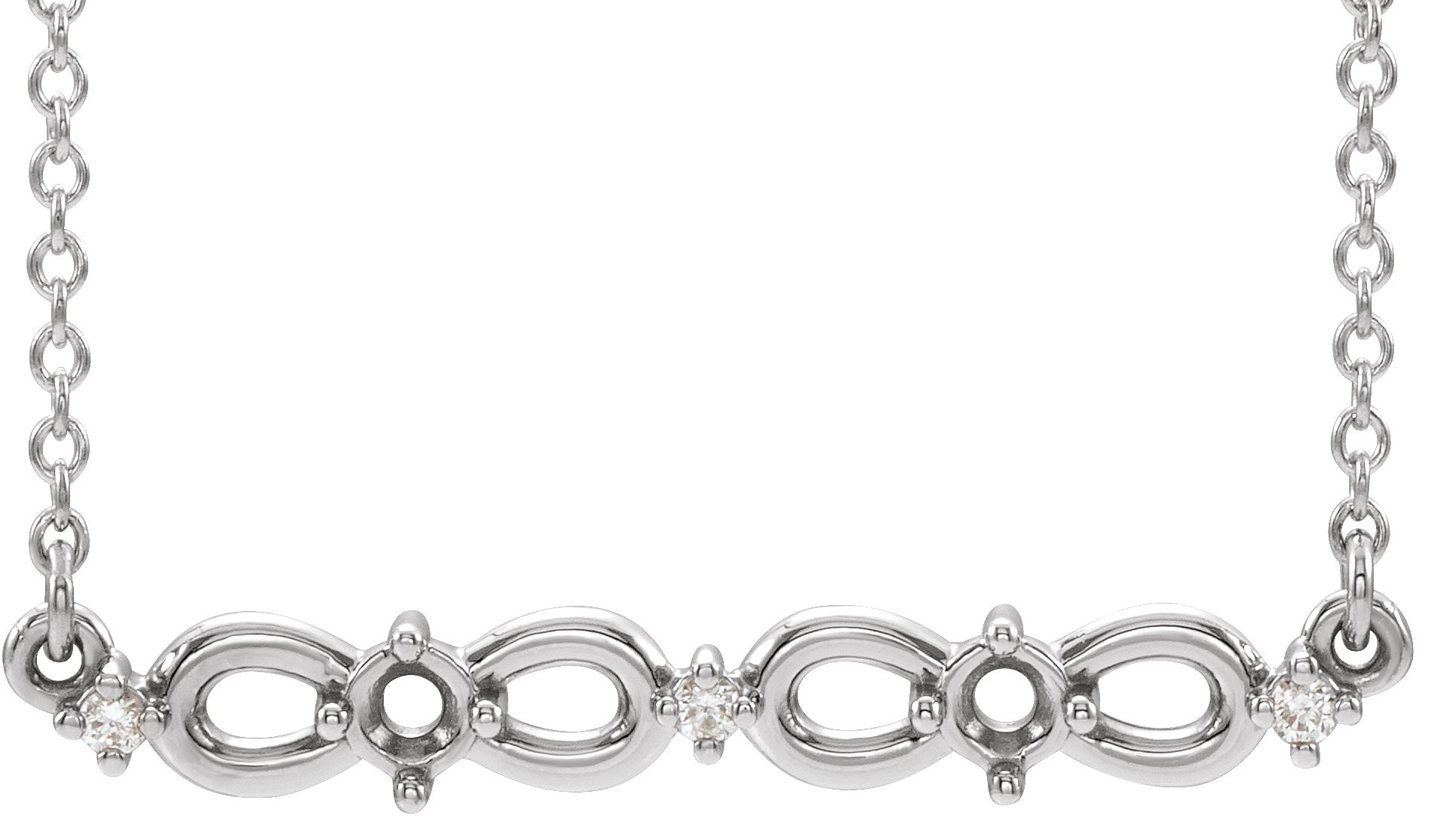 Family Bar Necklace or Center