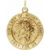 Our Lady of Mount Carmel Medal Pendant 15mm Ref 634938