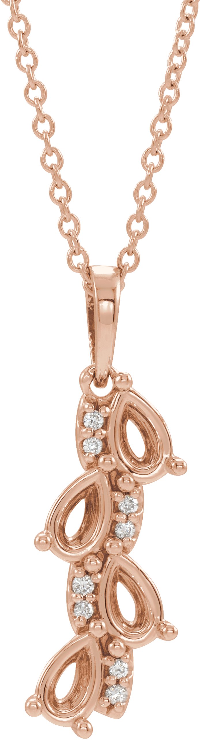 Accented Family Necklace or Pendant