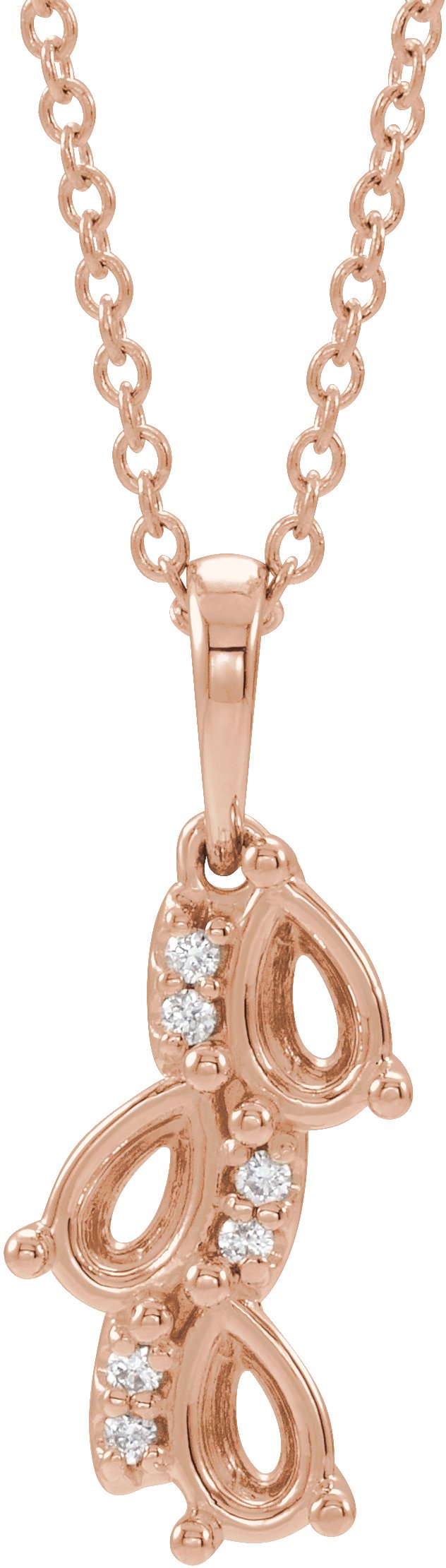 Accented Family Necklace or Pendant