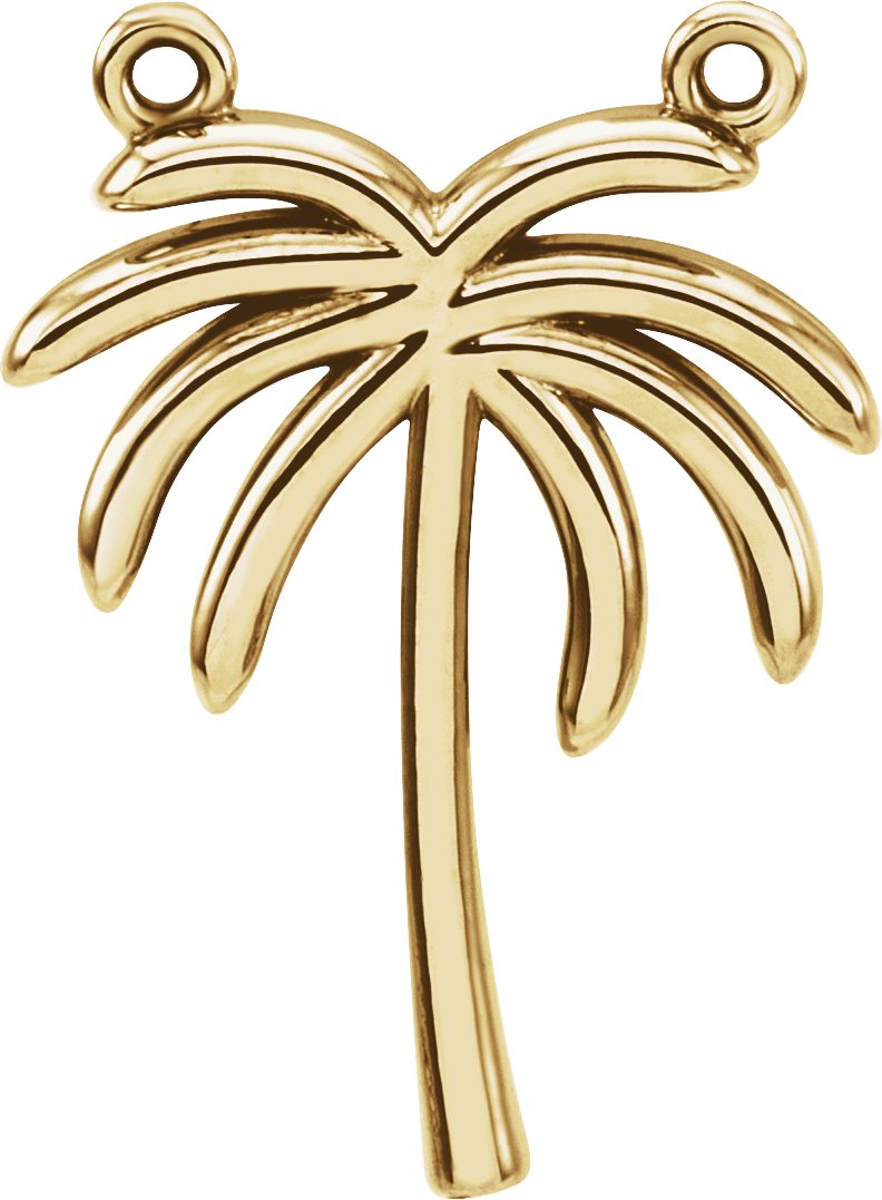 Palm Tree Necklace or Center
