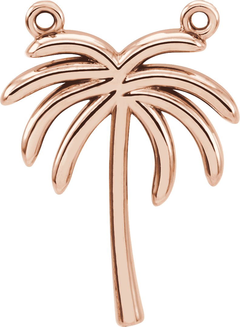 Palm Tree Necklace or Center