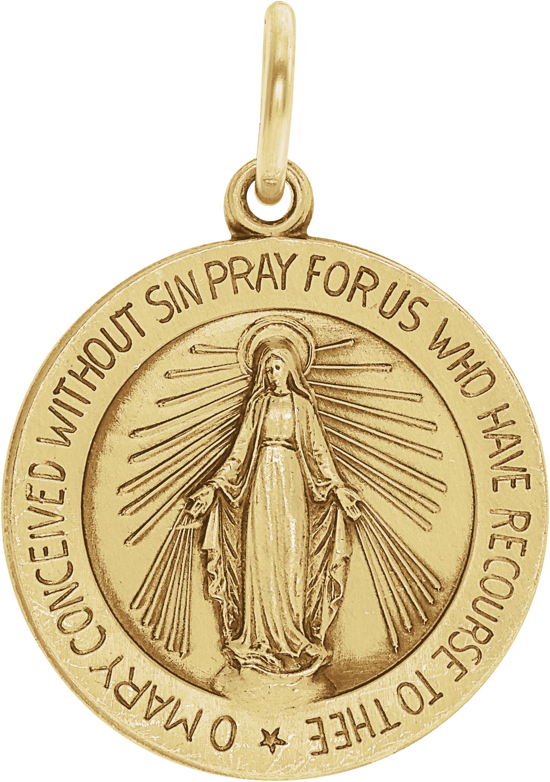 Miraculous Medal Necklace or Pendant