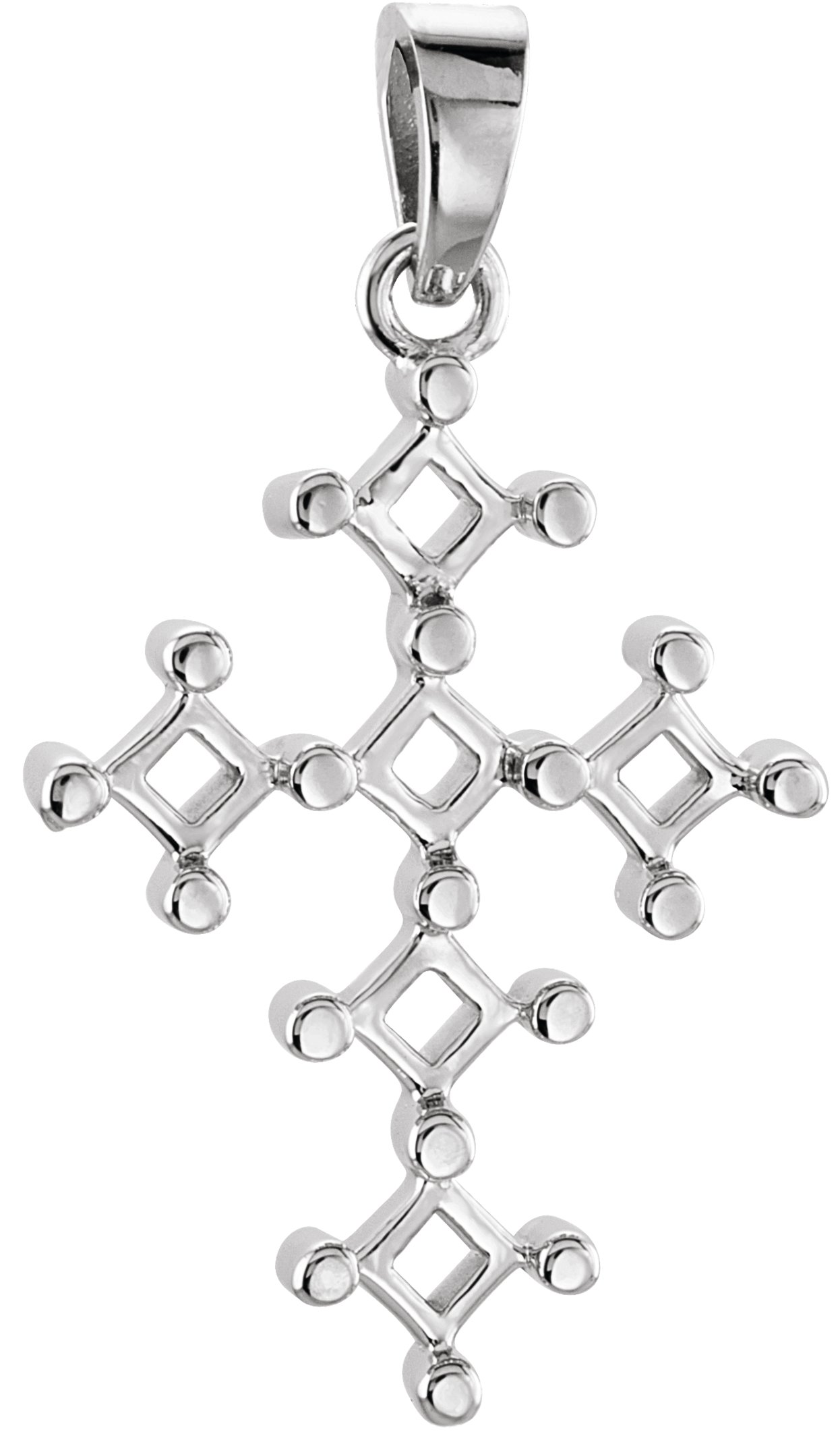 Accented Cross Pendant