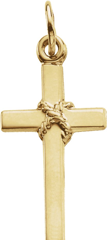 Cross Pendant 16 x 9.5mm Ref 502188