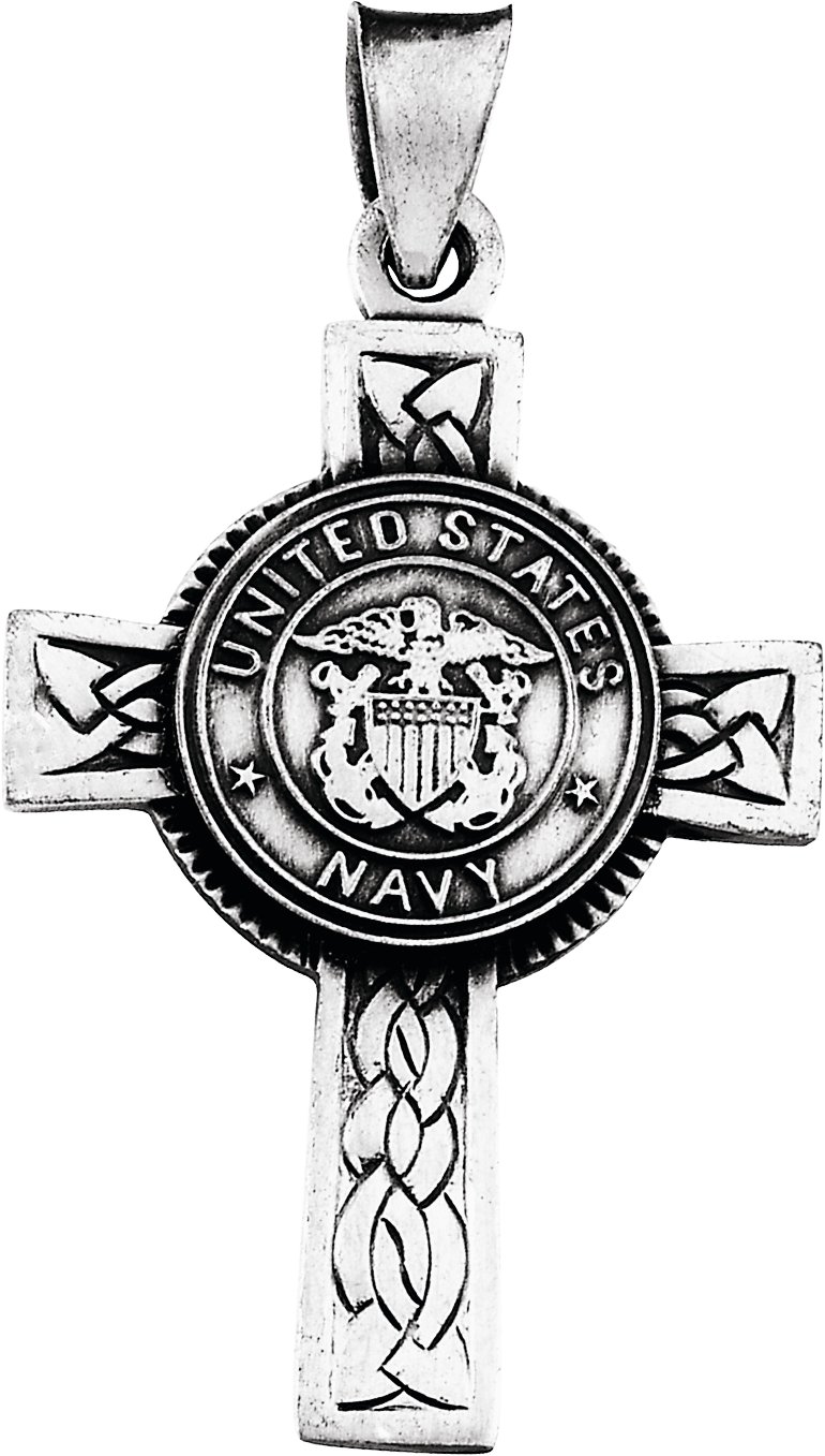 U.S. Navy Cross Pendant 28.5 x 20.75mm Ref 957708