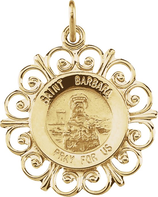 St. Barbara Medal 18.5mm Ref 967323