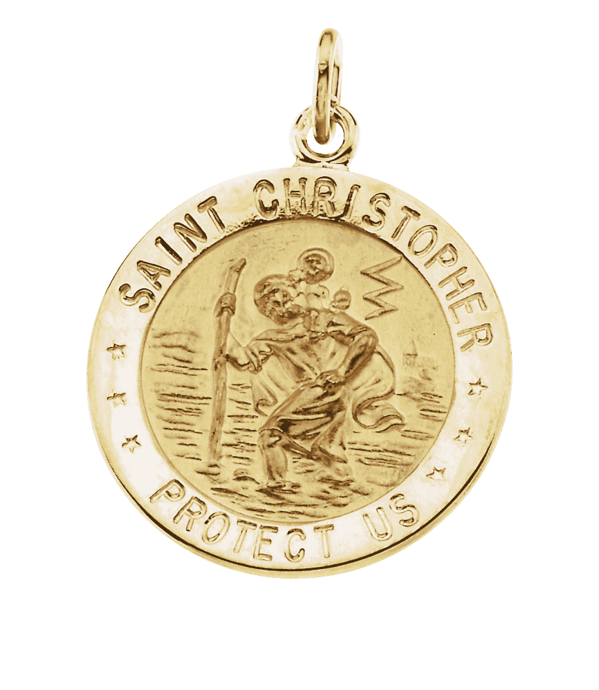 st. christopher medal