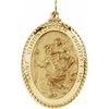 St. Christopher Medal 39 x 26mm Ref 457710
