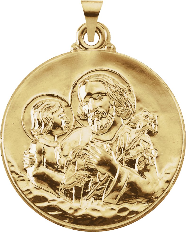 St. Joseph Round Medal 29mm Ref 785782