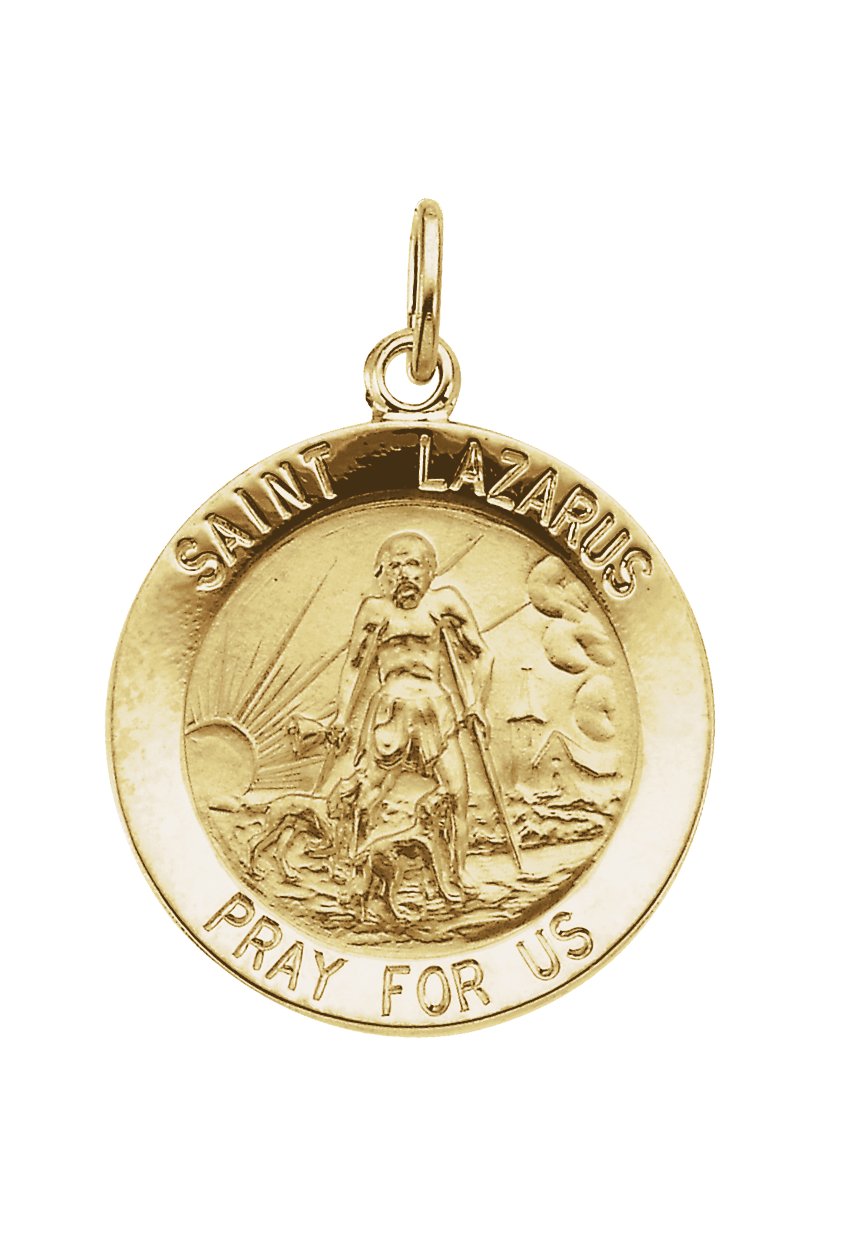 Round St. Lazarus Medal 15mm Ref 481424