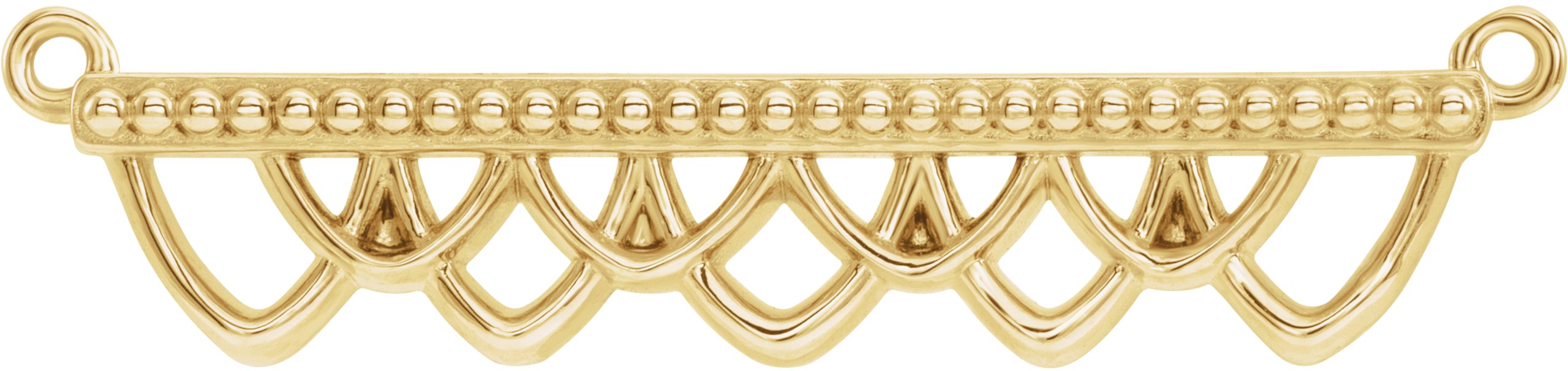 Vintage-Inspired Bar Necklace or Center