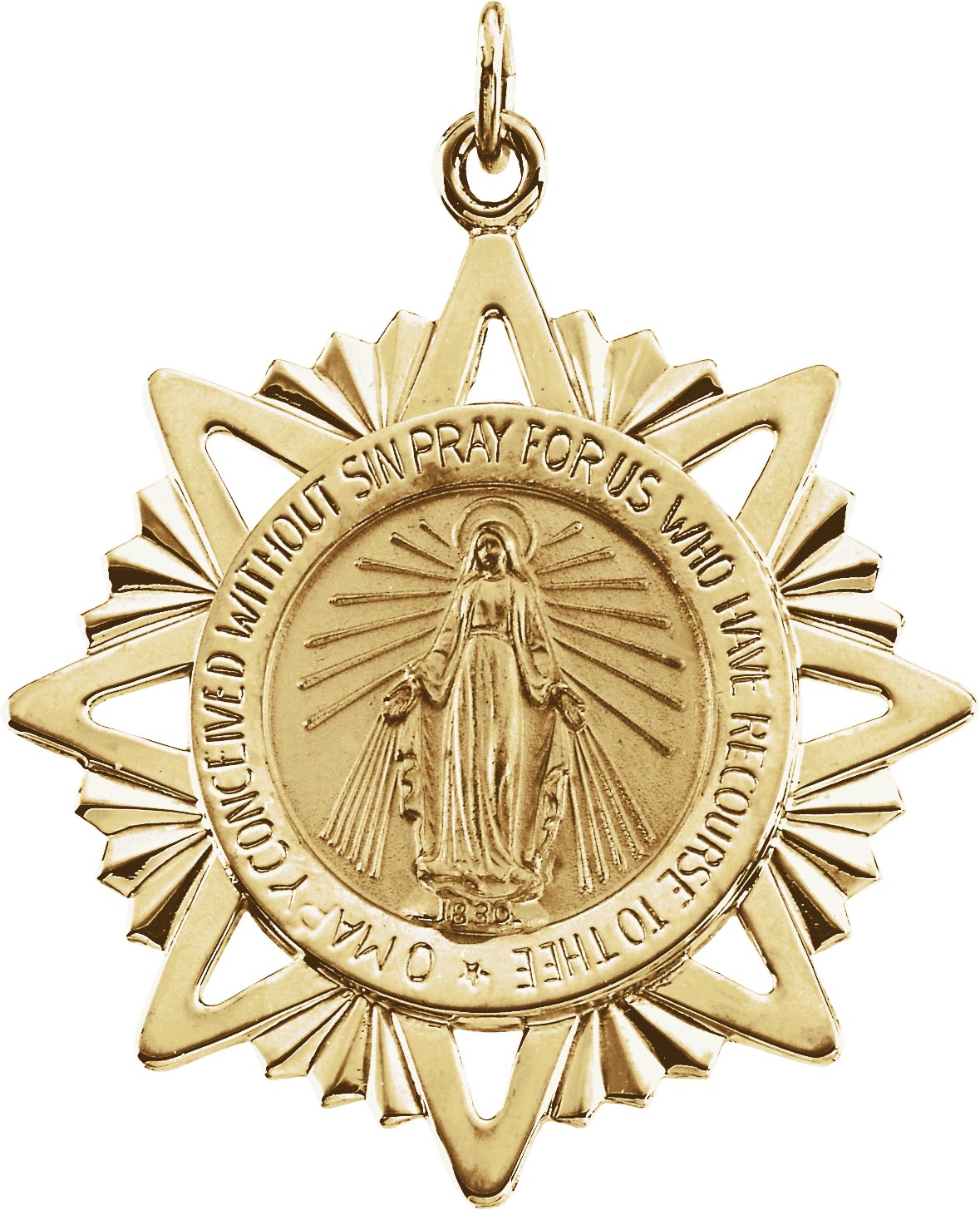 Miraculous Medal 32 x 29mm Ref 401108