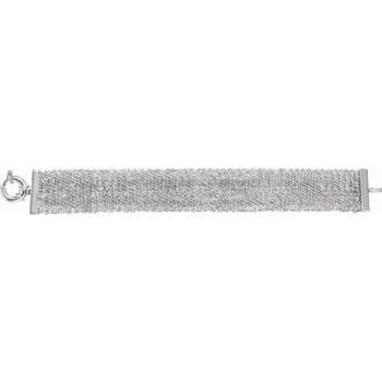 Sterling Silver Curb Scarf 7 inch Bracelet Ref. 15646893