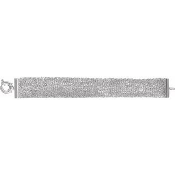 Sterling Silver Rolo Scarf 7 inch Bracelet Ref. 15646894