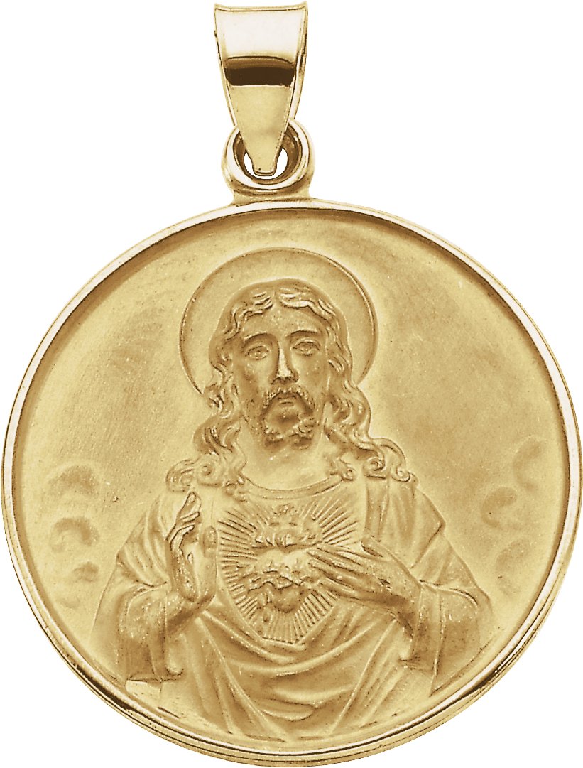 Sacred Heart of Jesus Medal 24.5mm Ref 229204