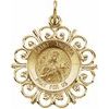 St. Theresa Medal 20 x 18.5mm Ref 254237