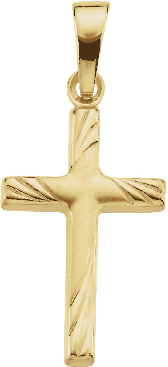 Cross Pendant 17.5 x 12mm Ref 791714