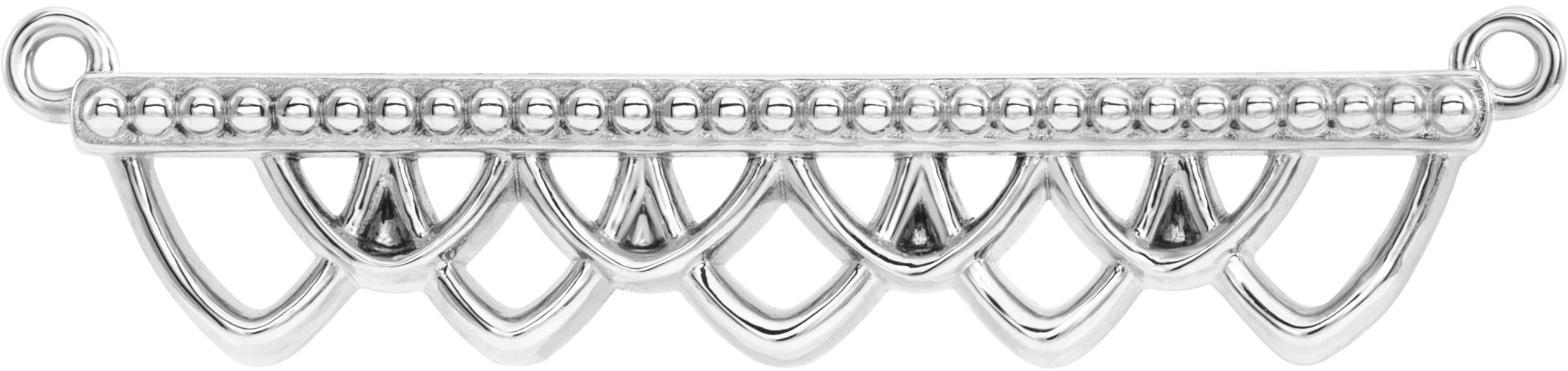 Vintage-Inspired Bar Necklace or Center