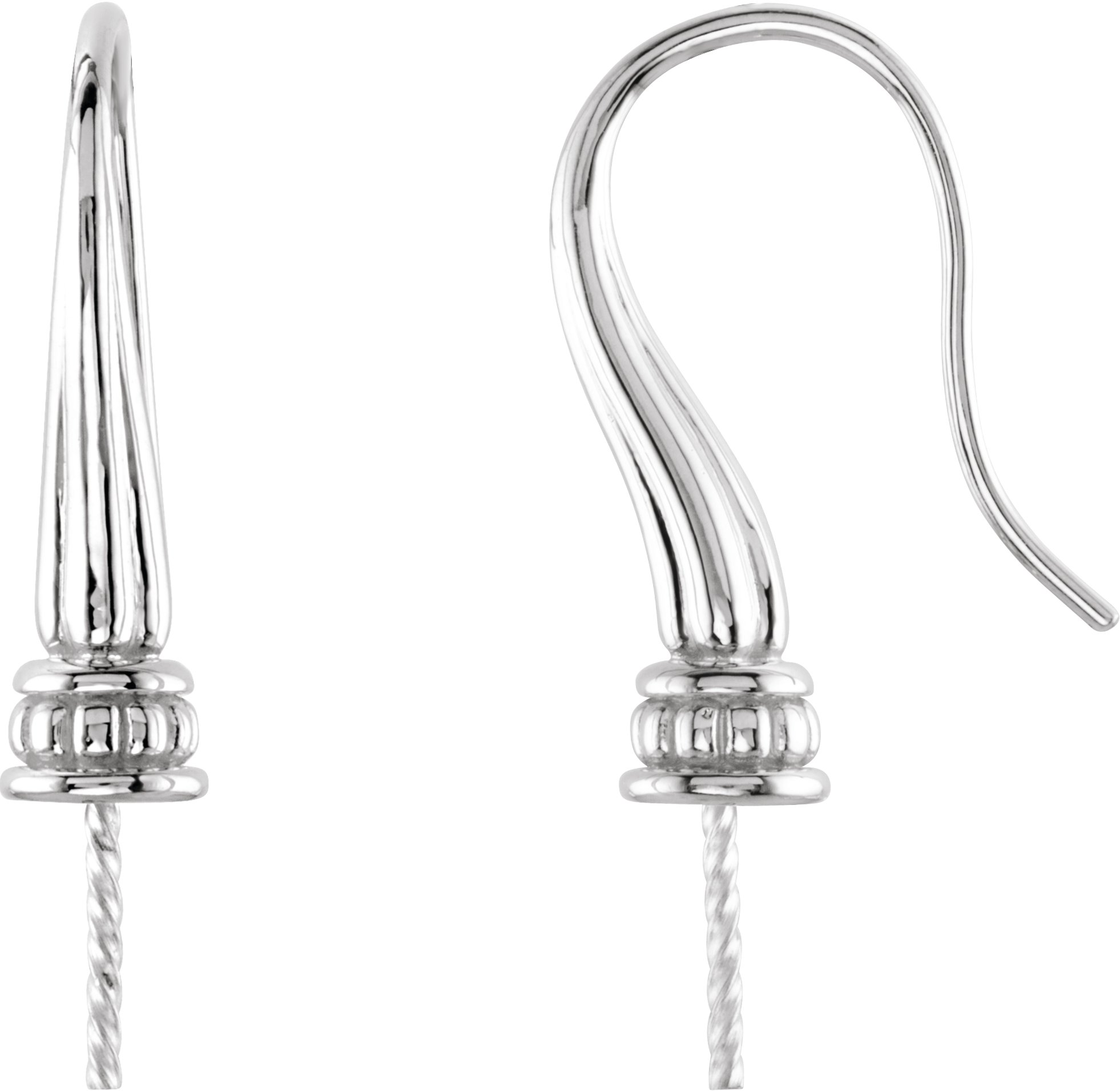 Bishop Hook Pearl Earrings