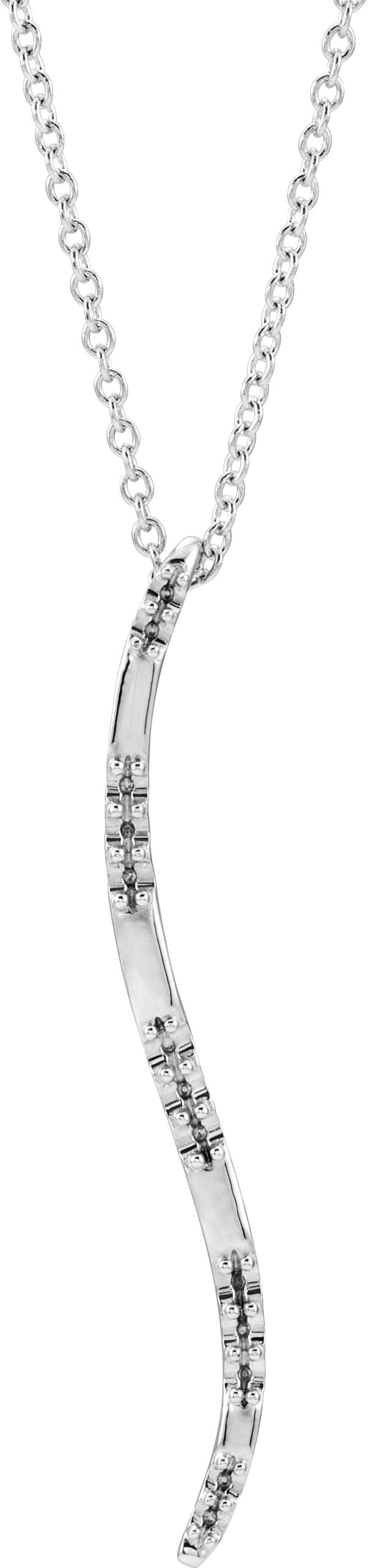Freeform Bar Necklace or Pendant