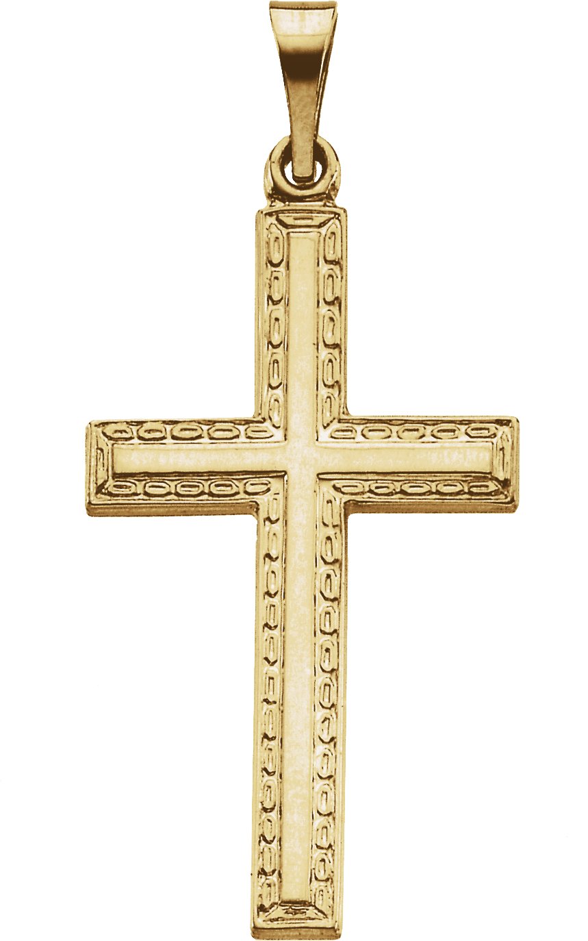 Cross Pendant 24 x 14mm Ref 631497