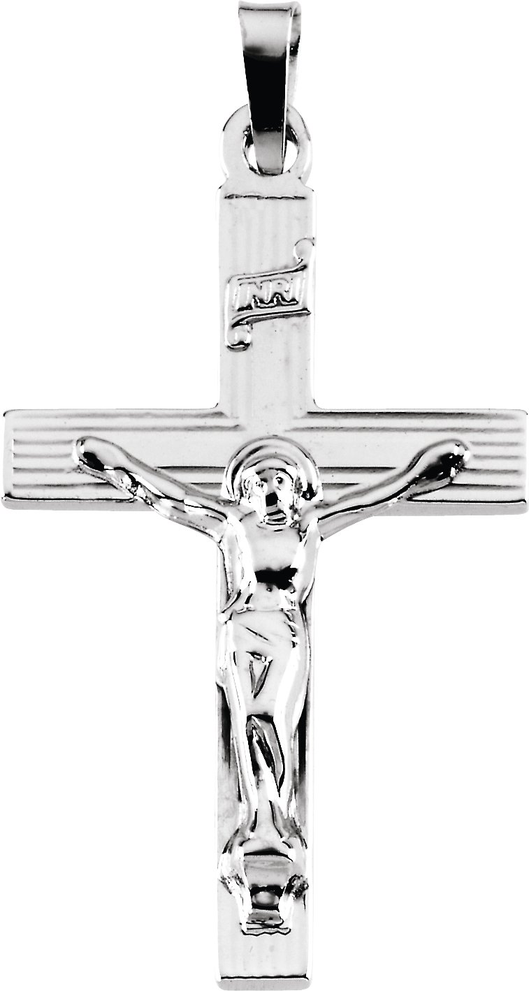 14KW 17.5 x 11mm Crucifix Pendant Ref 939993