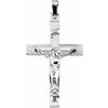 14KW 17.5 x 11mm Crucifix Pendant Ref 939993