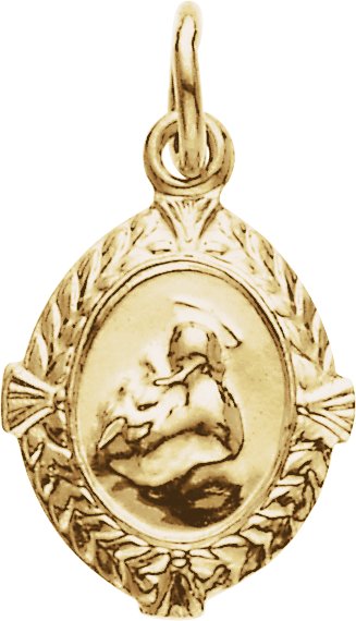 St. Anthony Medal 12 x 9mm Ref 719145