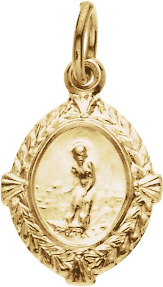 St. Lazarus Medal 12 x 9mm Ref 734042