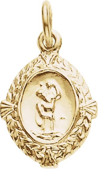 St. Christopher Medal 12 x 9mm Ref 838666