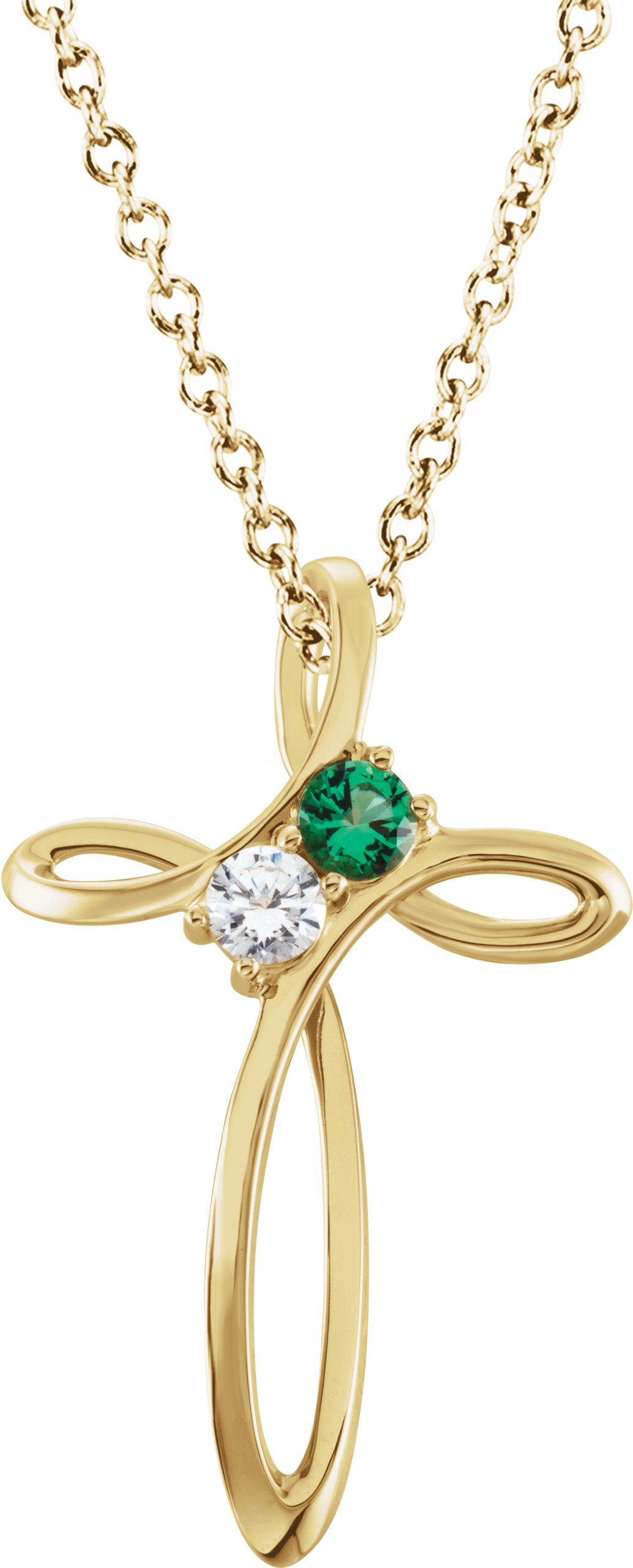 Family Cross Necklace or Pendant