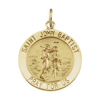 St. John The Baptist Medal Ref 168331