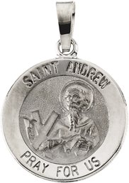St. Andrew Medal Necklace or Pendant