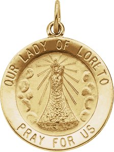 Our Lady of Loreto Medal 18.25mm Ref 889778