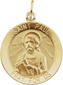 St. Paul the Apostle Medal 15mm Ref 550597