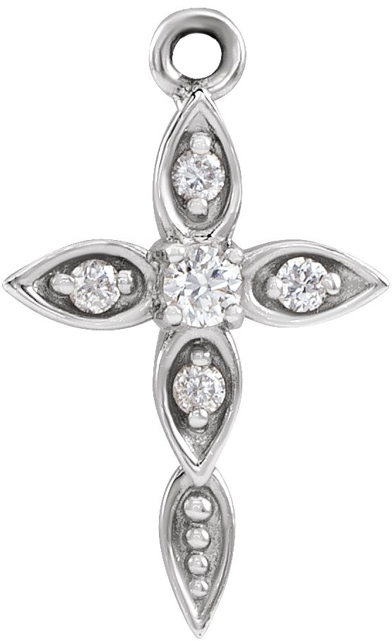 Accented Cross Dangle
