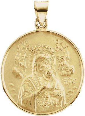 Our Lady of Perpetual Help Medal 12mm Ref 591494