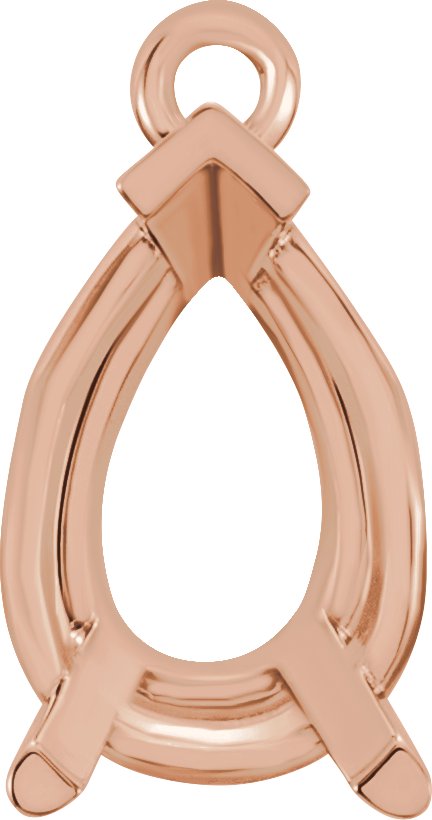 Round 4-Prong Basket Dangle