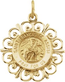 St. Francis of Assisi Medal 18.5mm Ref 516241