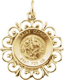 St. George Medal 18.5mm Ref 910483