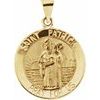 Hollow Round St. Patrick Medal 18mm Ref 742758