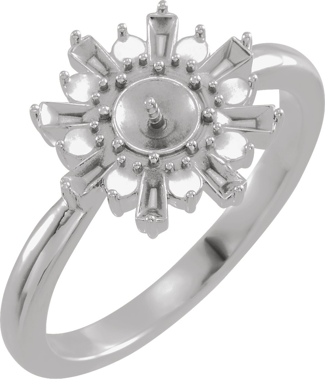 Accented Pearl Ring