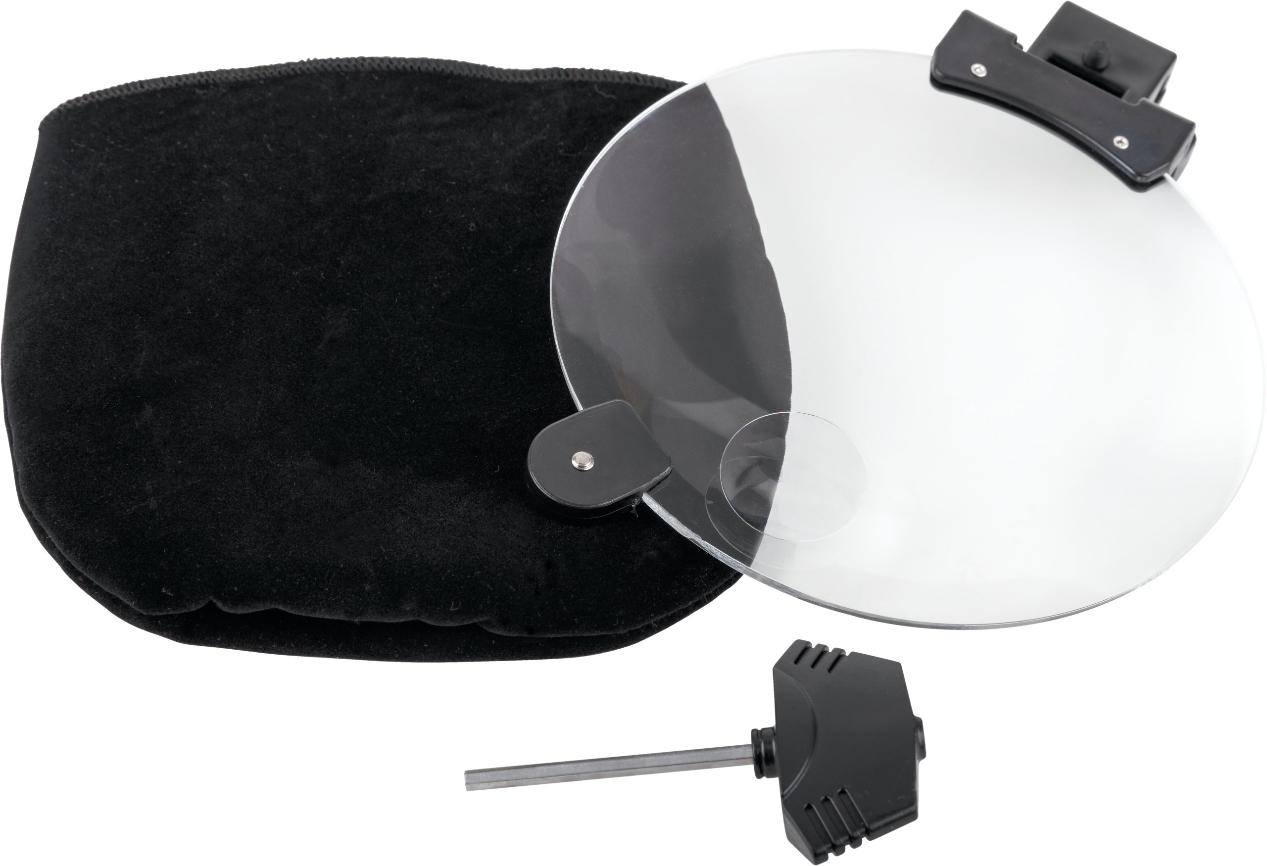 Clamp-on Magnifier for use with Bench Lamps