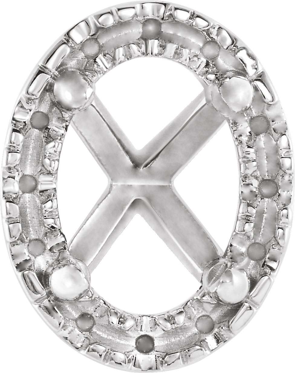 4-Prong Halo-Style Shank Setting