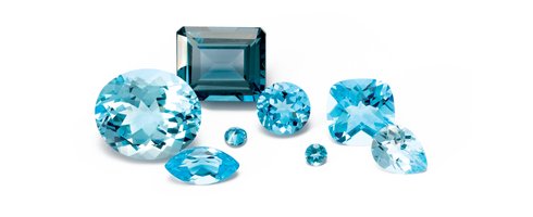 Gorgeous blue Zircon Gemstones